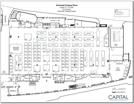 Four Square Island Space (20 x 20) Deposit - Balance due June 2026